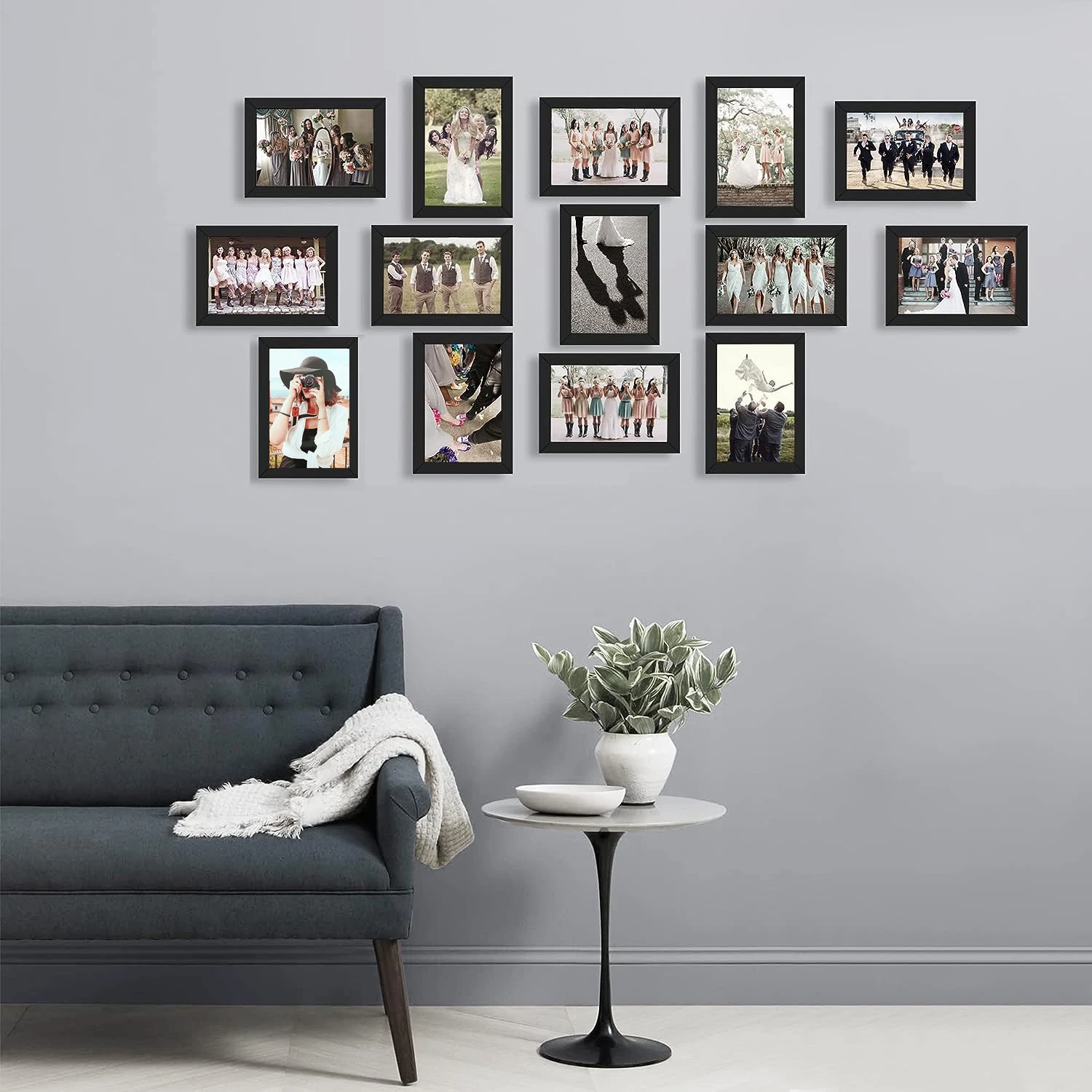 กรอบรูปไม้ขนาด 4x6 นิ้ว 14 ชิ้ - Frame Display Wood บทวิจารณ์และราคา