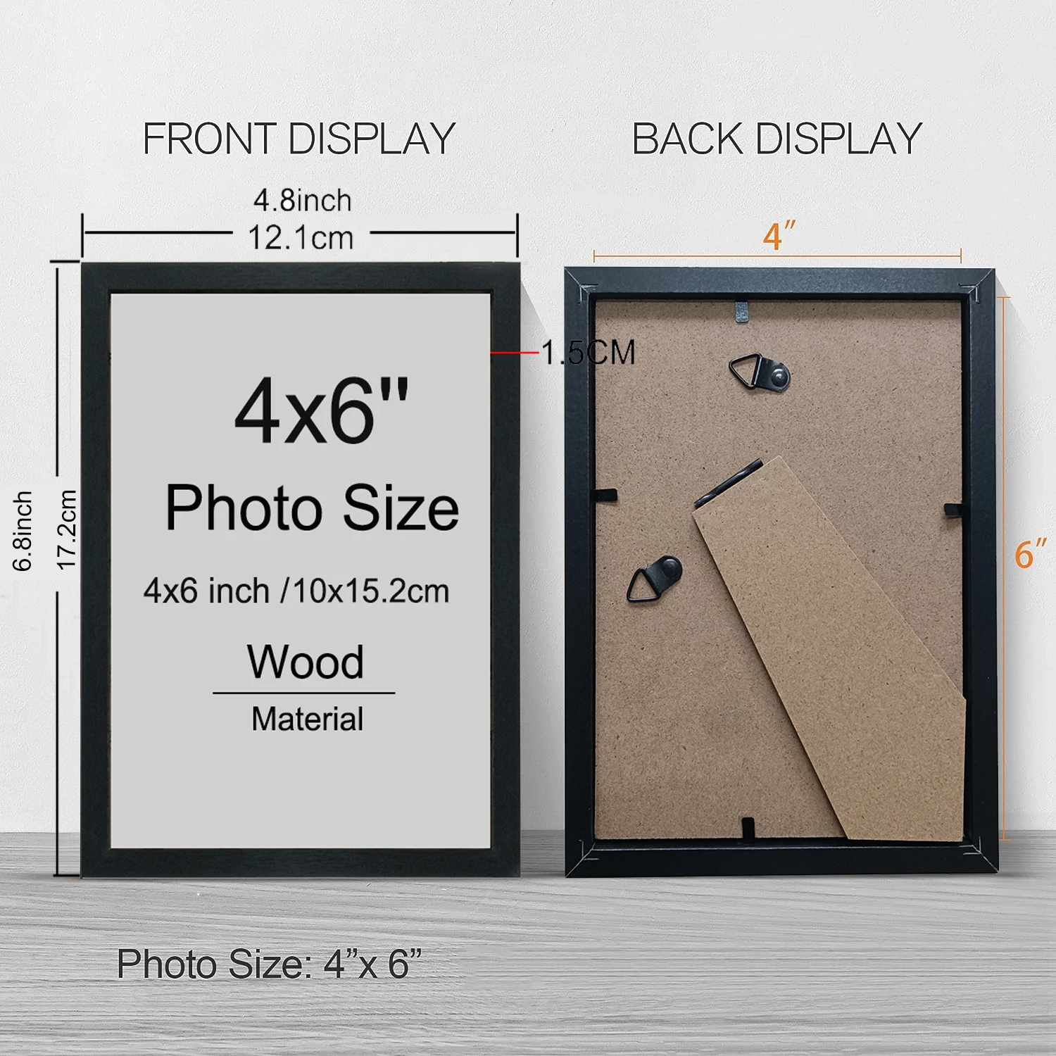 กรอบรูปไม้ขนาด 4x6 นิ้ว 14 ชิ้ - Frame Display Wood บทวิจารณ์และราคา