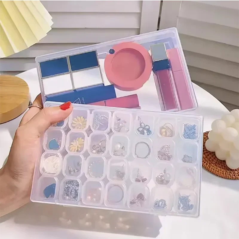 กล่องเก็บอุปกรณ์งานปักเพชรแบบ  - Embroidery Service บทวิจารณ์และราคา