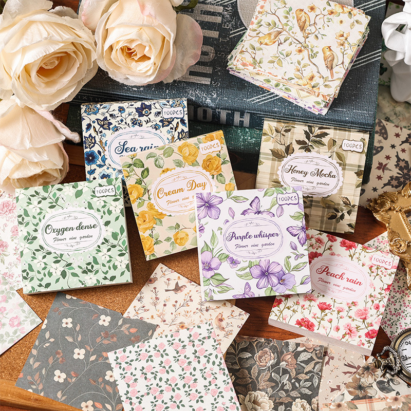 กระดาษมิสเตอร์เพเปอร์ 100 แผ่น - Embroidery Writing บทวิจารณ์และราคา