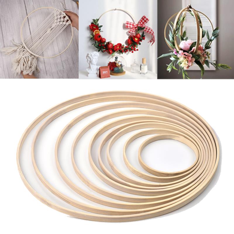 1/5Pcs 8-33ซม.ไม้ DIY Handmade - Embroidery Hoop Stand บทวิจารณ์และราคา